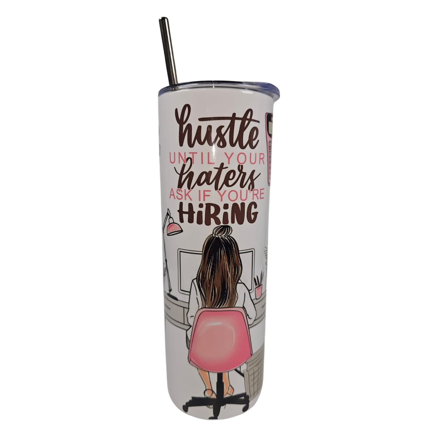 Anjeca business planner and 750ml stainless steel tumbler set for any entrepreneur starting out.