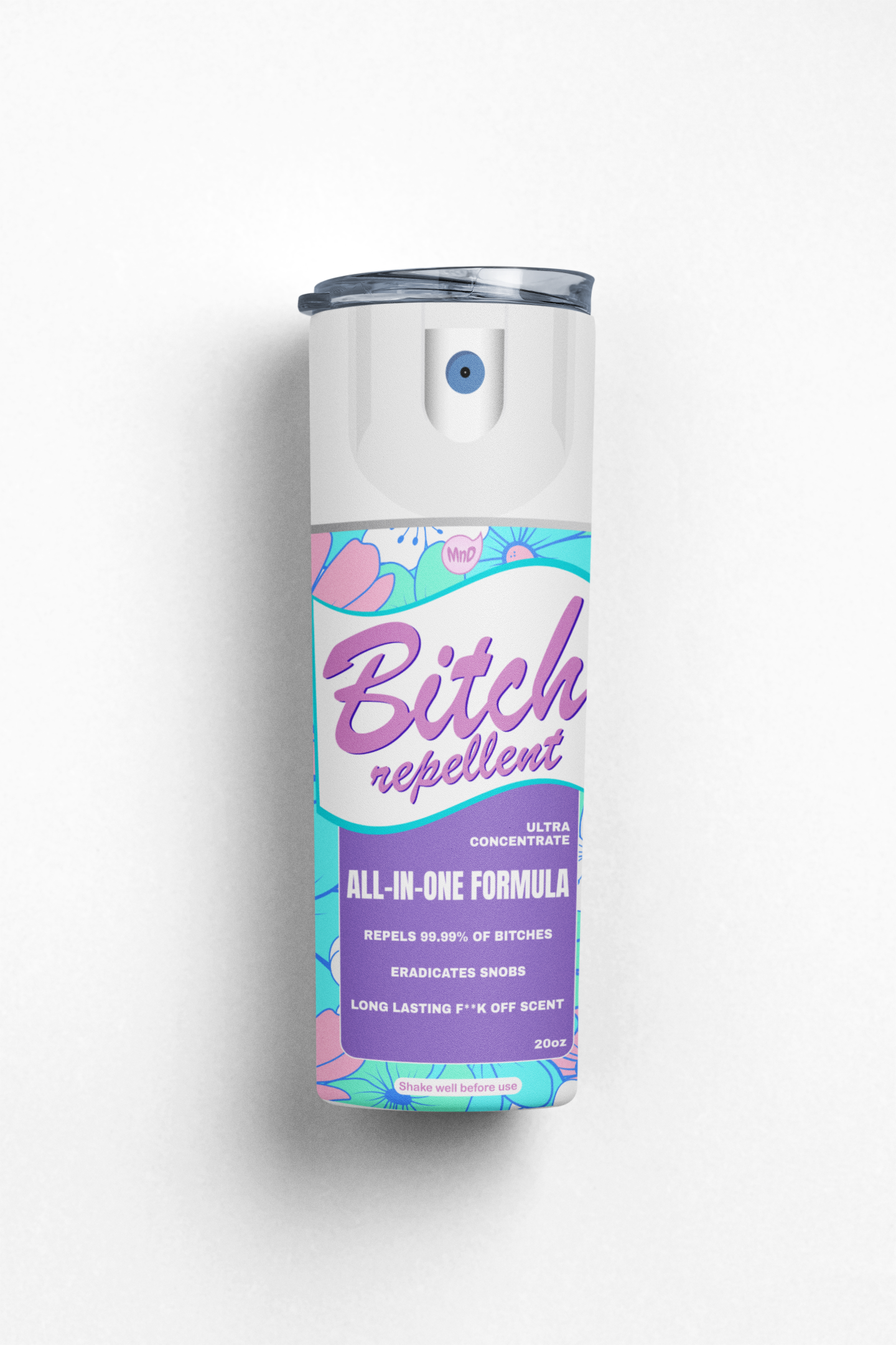 AnjecaLife b@tch repellent 750 ml stainless steel water bottle